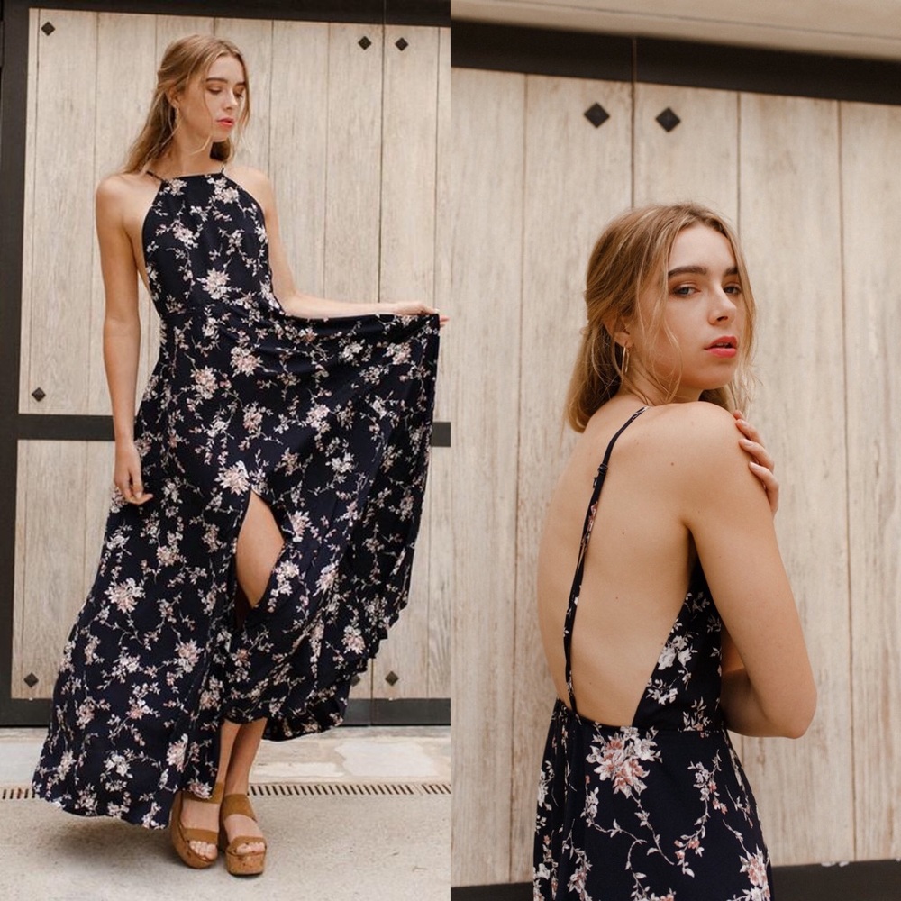 Floral Maxi Dress - Picture 2 of 7